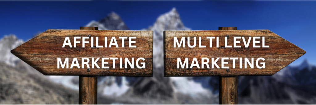 Affiliate marketing vs MLM network marketing